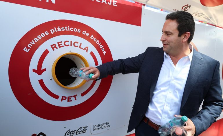 Estado, Saltillo y ARCA Continental inauguran estación de reciclaje