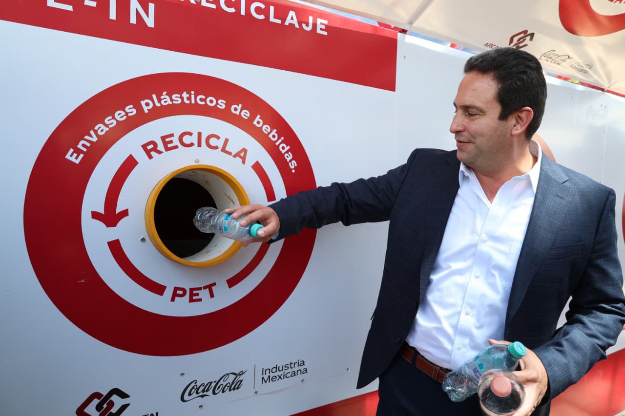 Estado, Saltillo y ARCA Continental inauguran estación de reciclaje