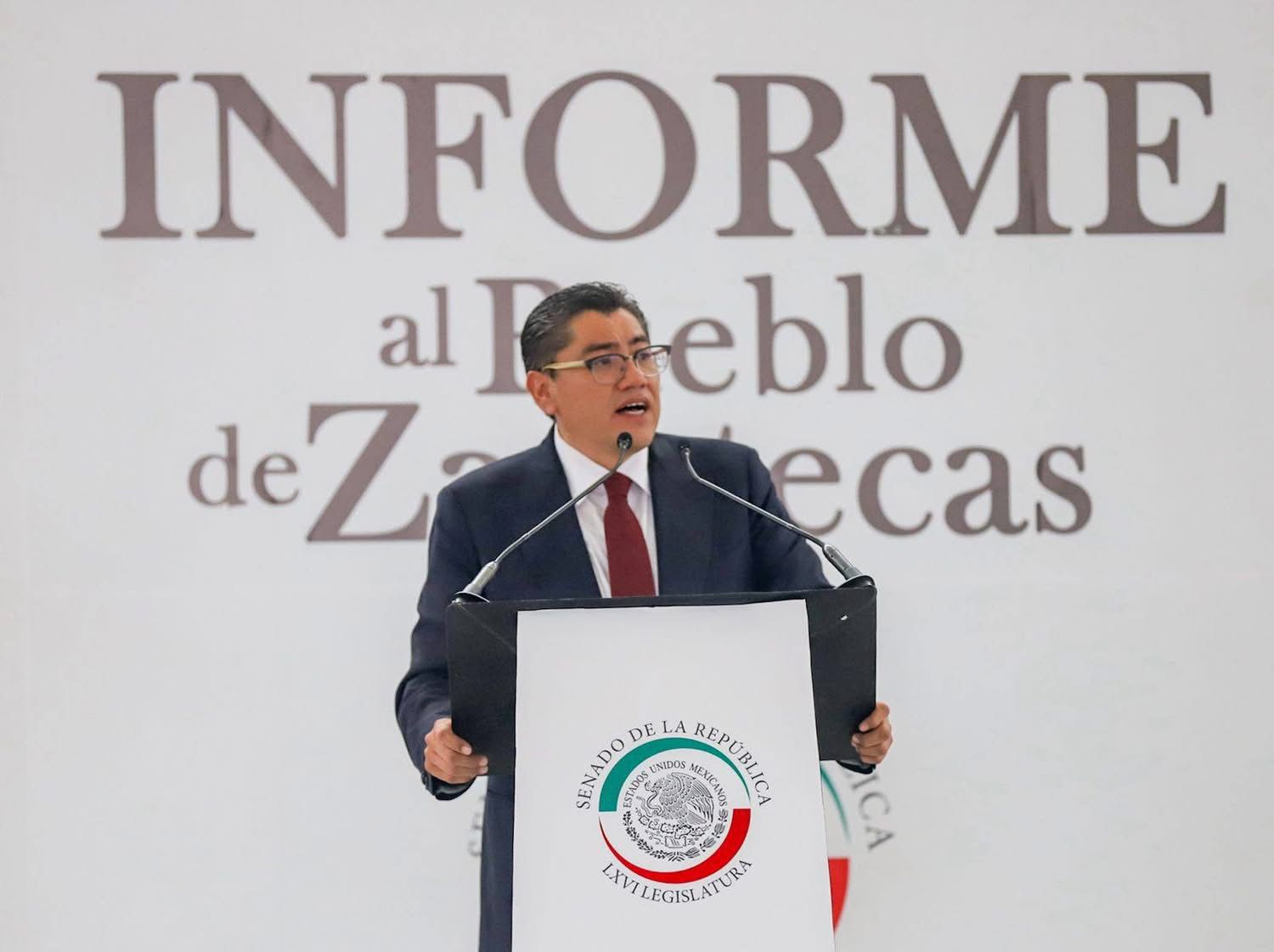 Rinde Saúl Monreal informe legislativo