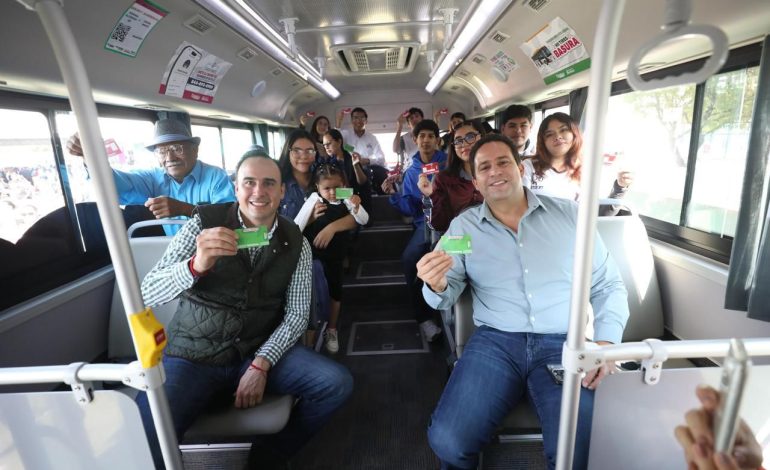 Arrancan Manolo y Javier el programa de movilidad más importante en la historia de Saltillo