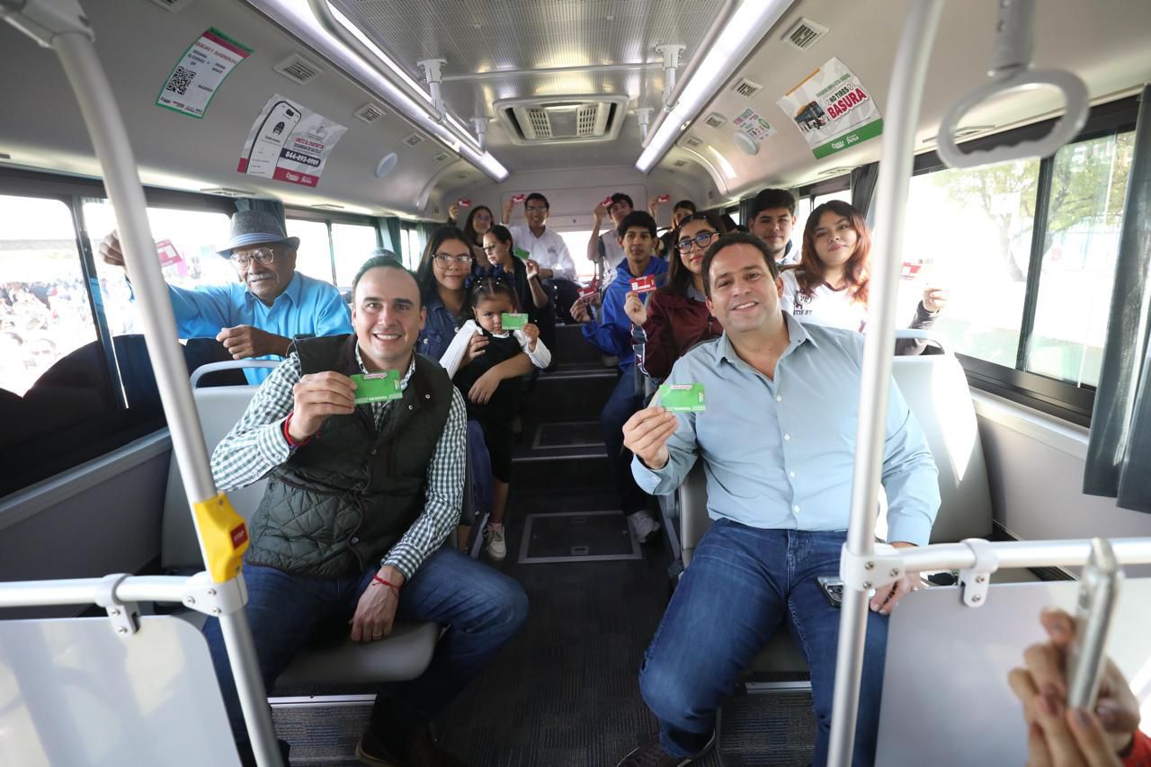 Arrancan Manolo y Javier el programa de movilidad más importante en la historia de Saltillo