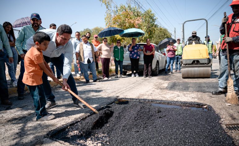 Supervisa Javier Díaz cuadrillas de “Aquí Andamos”