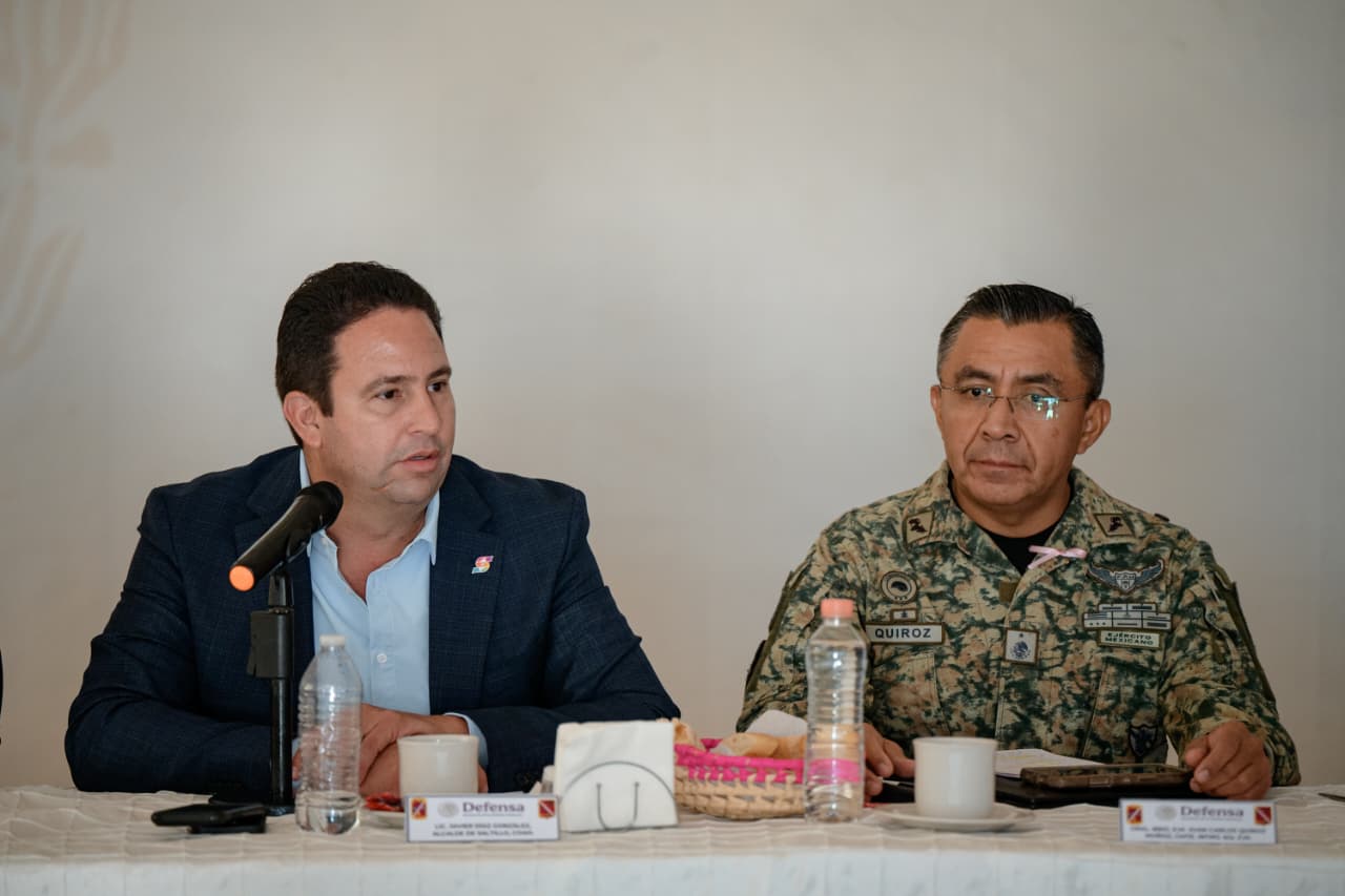 En seguridad, total coordinación con Estado, municipios y federación: Javier Díaz