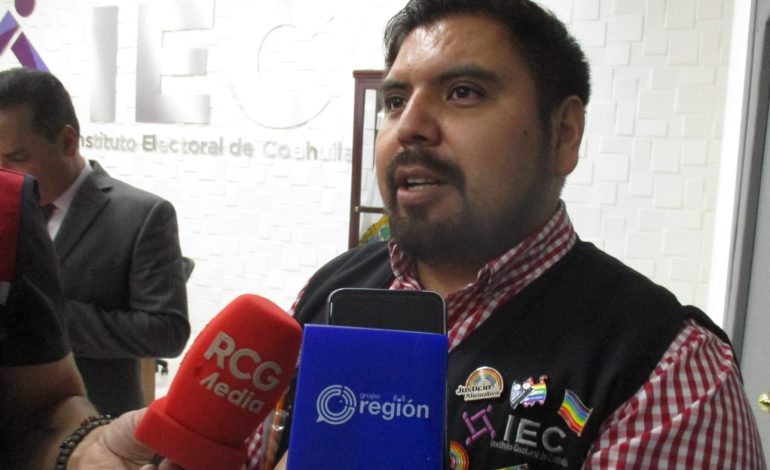 Iniciará IEC proceso electoral el 1 de diciembre
