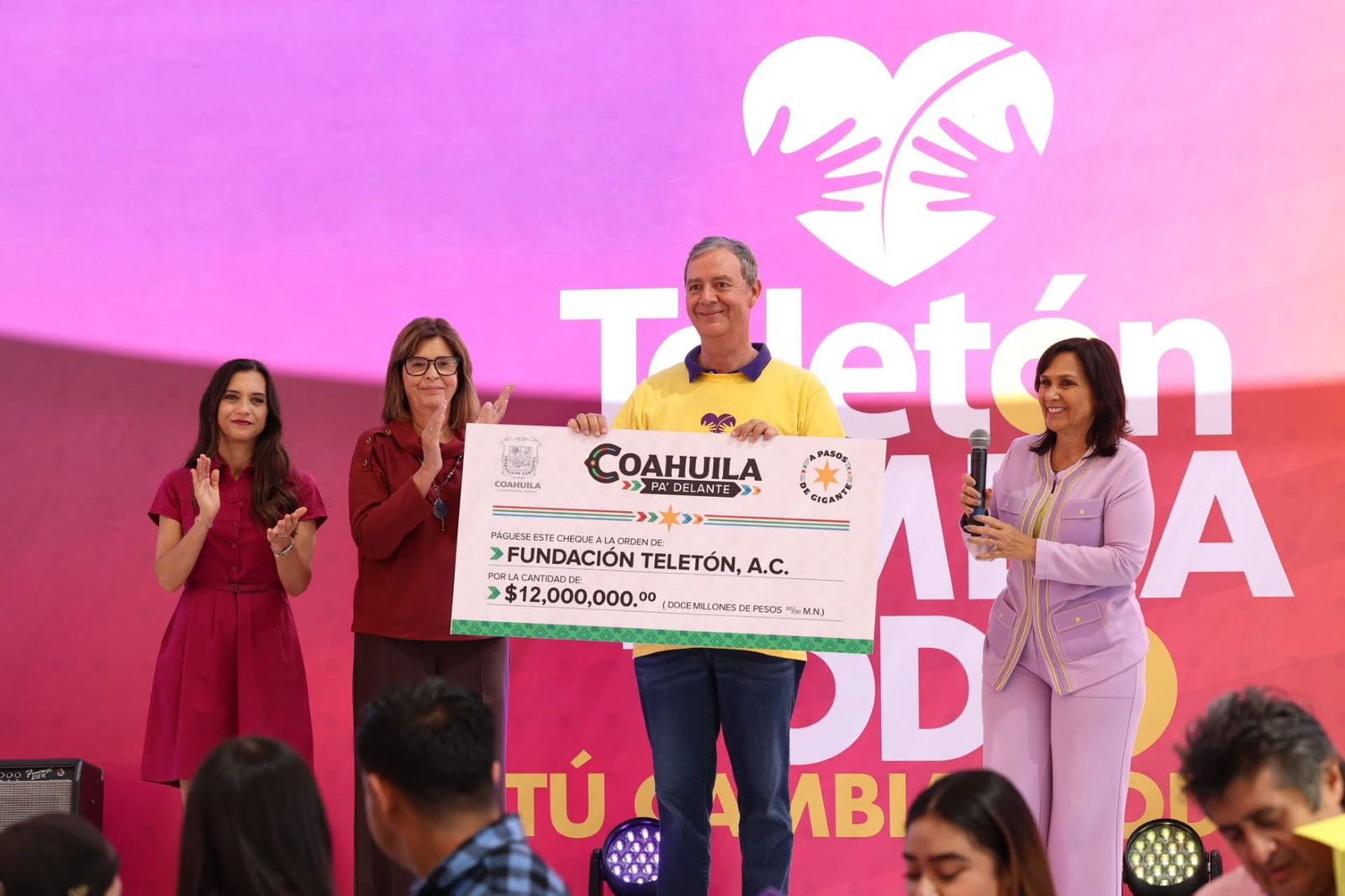 CRIT Coahuila supera meta del Teletón 2025