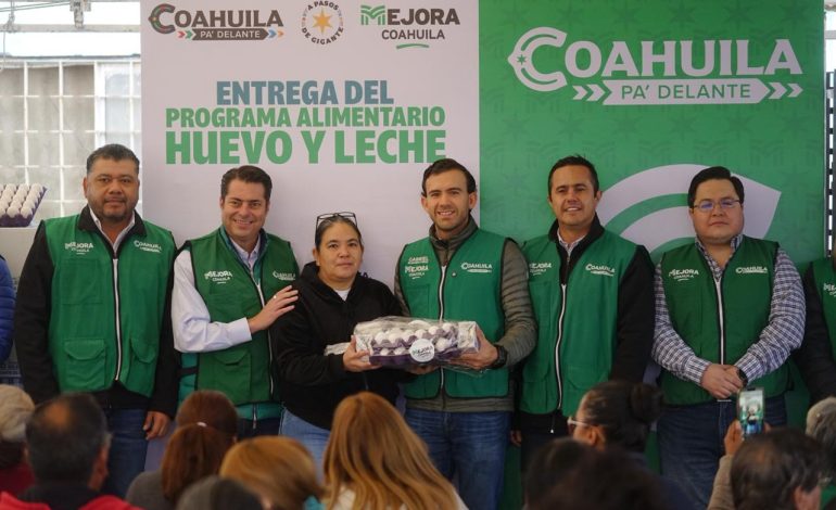 Continúa Mejora Coahuila llevando beneficios a la región Sureste