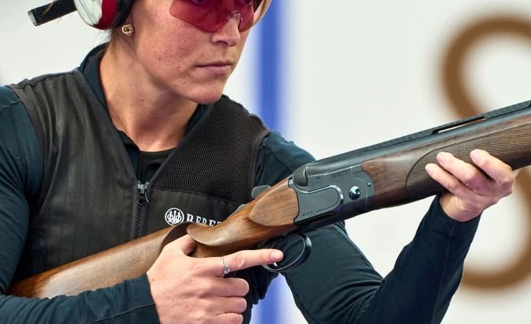 Coahuilense Gabriela Rodríguez gana plata en tiro con escopeta en Grecia