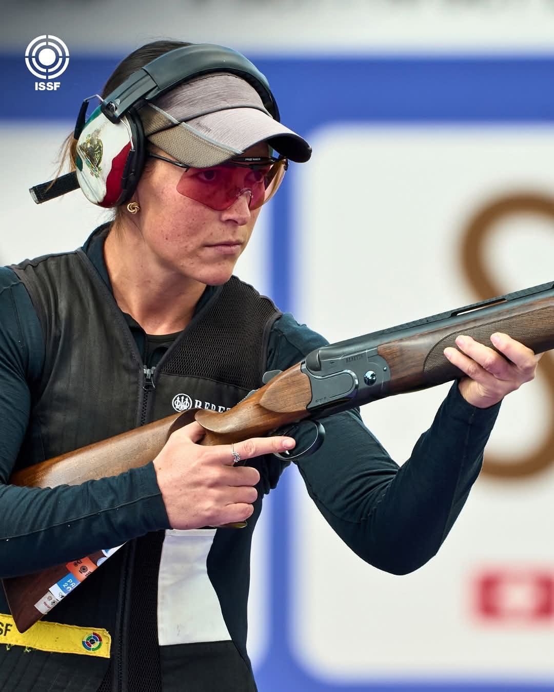 Coahuilense Gabriela Rodríguez gana plata en tiro con escopeta en Grecia