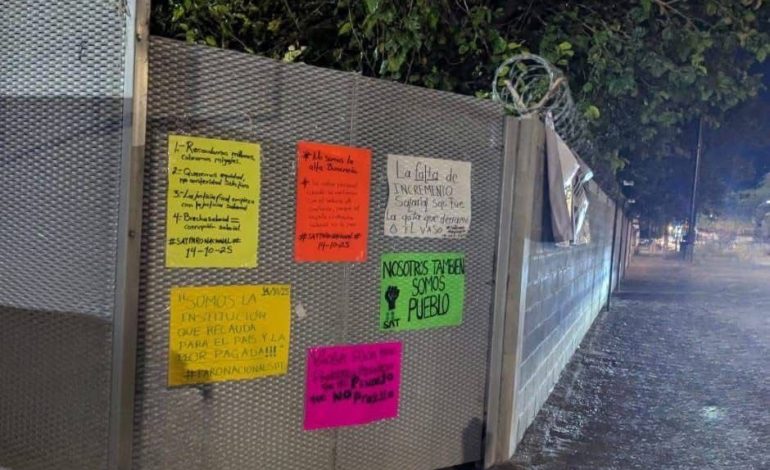 Rompe Coahuila con protesta nacional del SAT
