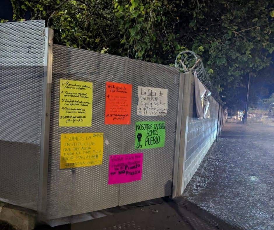 Rompe Coahuila con protesta nacional del SAT