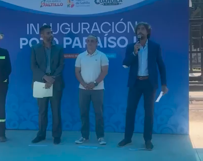 Inauguración  del Pozo Paraíso III