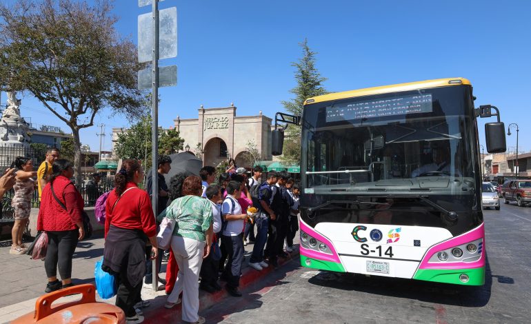 Usan saltillenses el “Aquí Vamos Gratis” para salir en familia