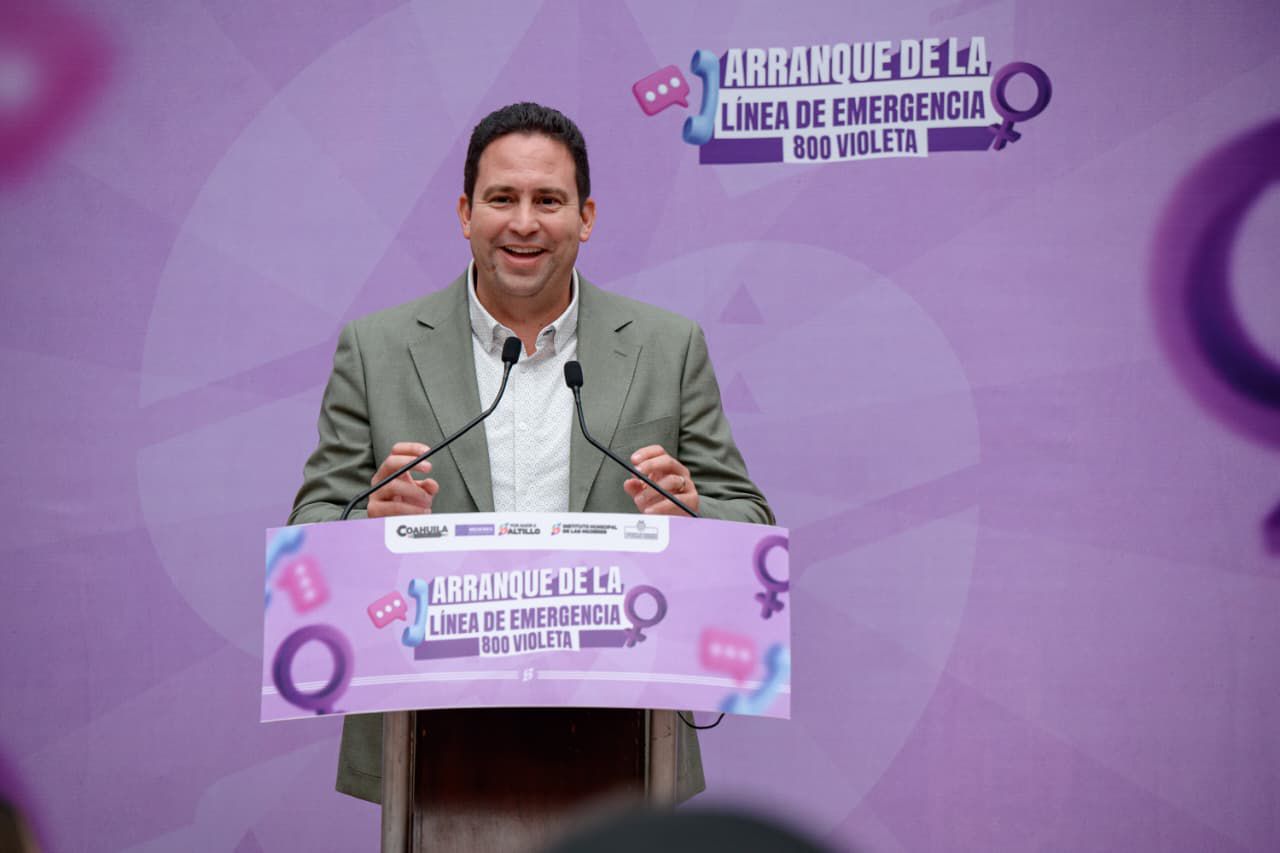 Pone Javier Díaz en funcionamiento Línea de Emergencias ‘800 Violeta’