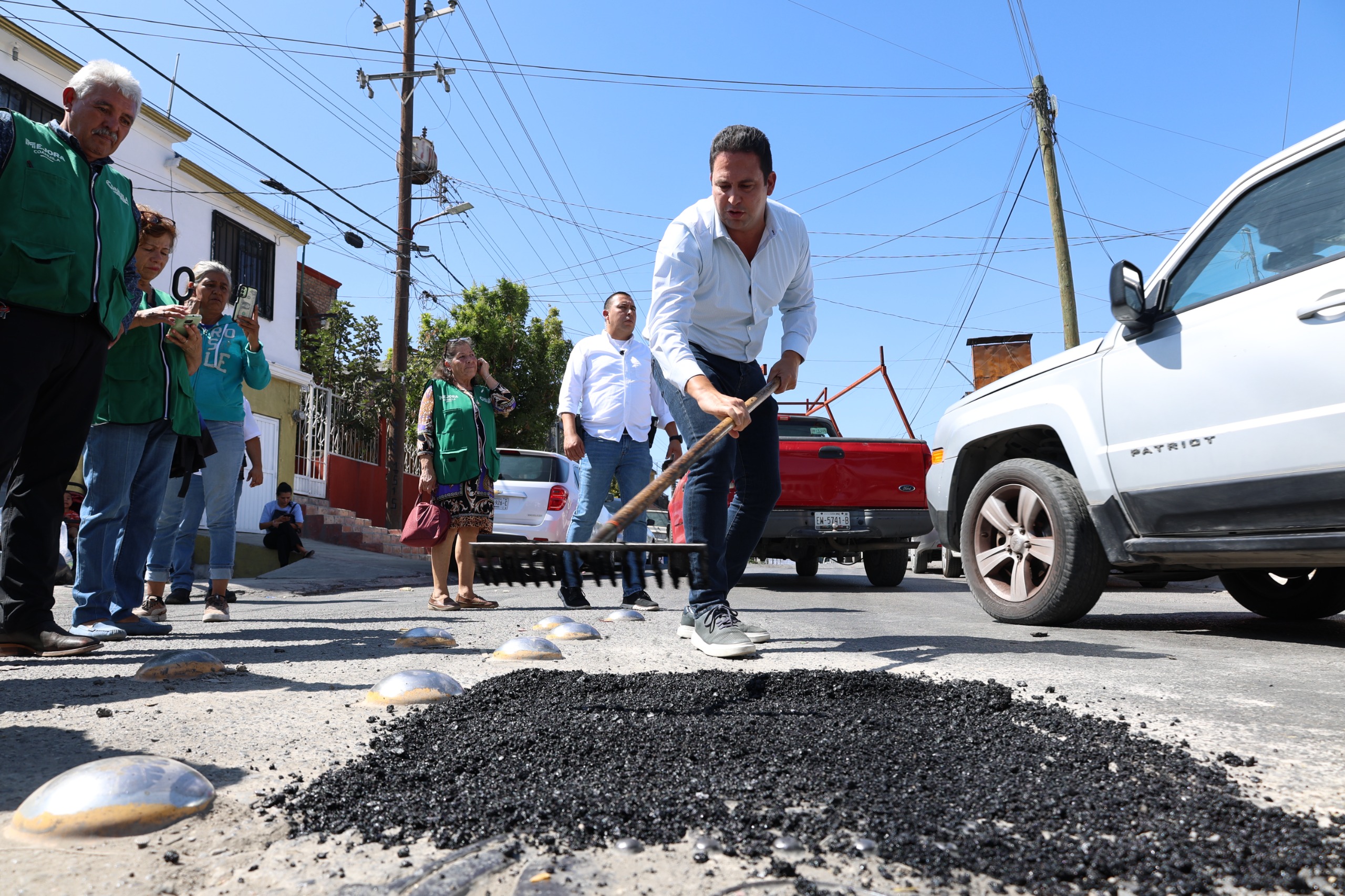 Van 48 mil 500 baches reparados: Javier Díaz