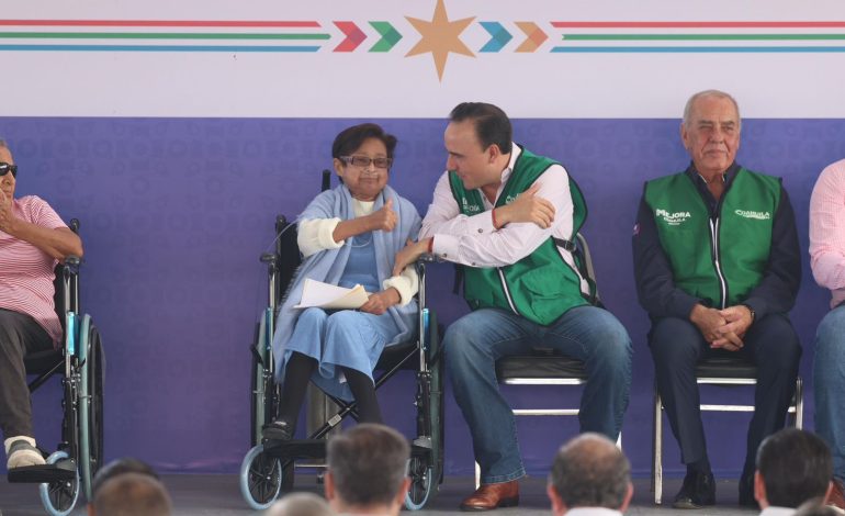 Detona Manolo programa de 1000 aparatos ortopédicos para adultos mayores y personas con discapacidad