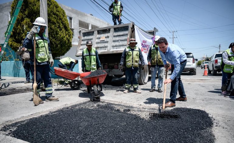 Van más de 53 mil baches reparados: Javier Díaz