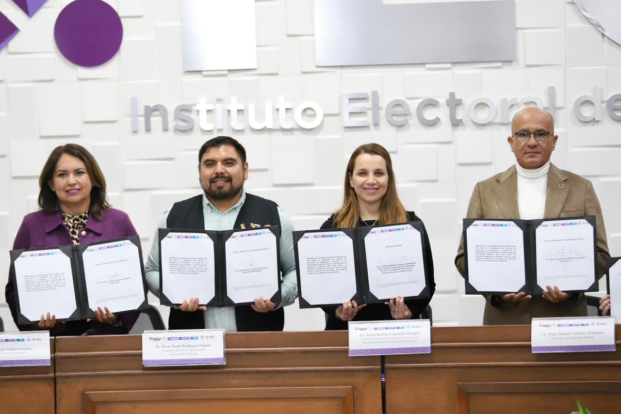 Inauguran Punto Violeta en el IEC; suman 512 en el estado