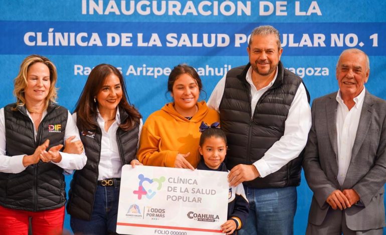 Inauguran primera Clínica de Salud Popular en Ramos