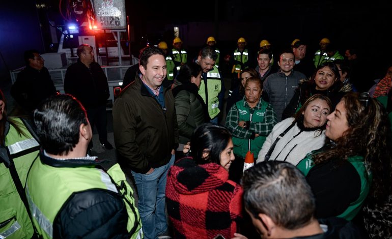 En 90%, modernización de luminarias en los 4 accesos a Saltillo