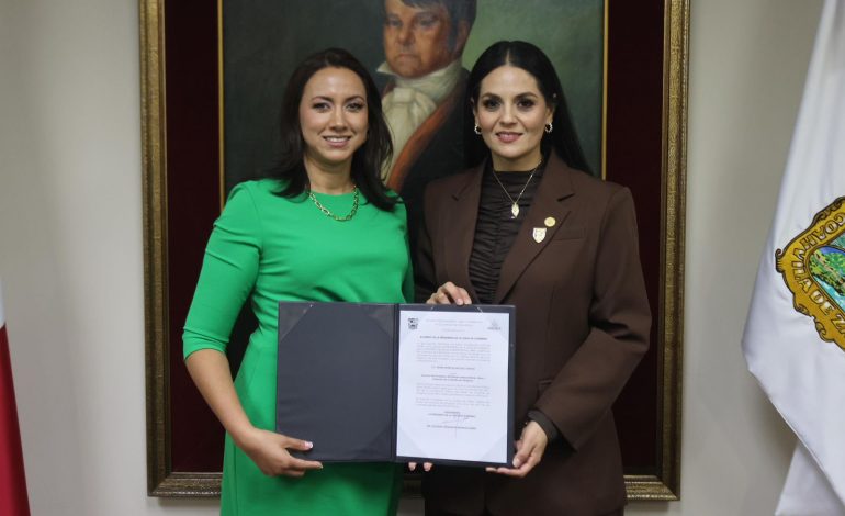 Tayra Salcido asume la Tesorería del Congreso local