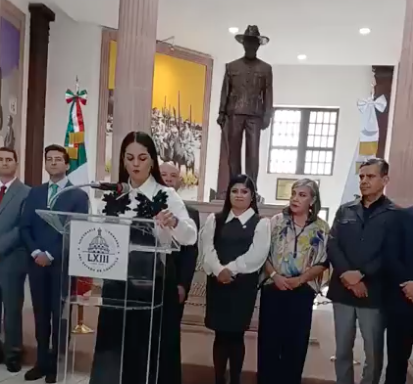 ENTREGAN INFORME DE GOBIERNO AL  CONGRESO DEL ESTADO