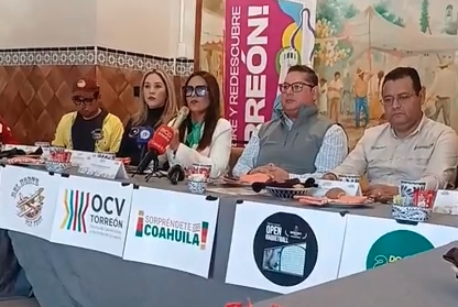 PRESENTA OCV TORREÓN EVENTOS