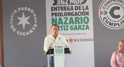 Inauguran la ampliación del Bulevar Nazario S. Ortiz Garza en Saltillo