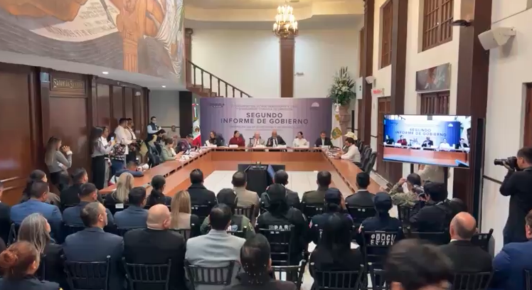 Comparecencia del Secretario de Seguridad Hugo Gutiérrez ante el Congreso de Coahuila