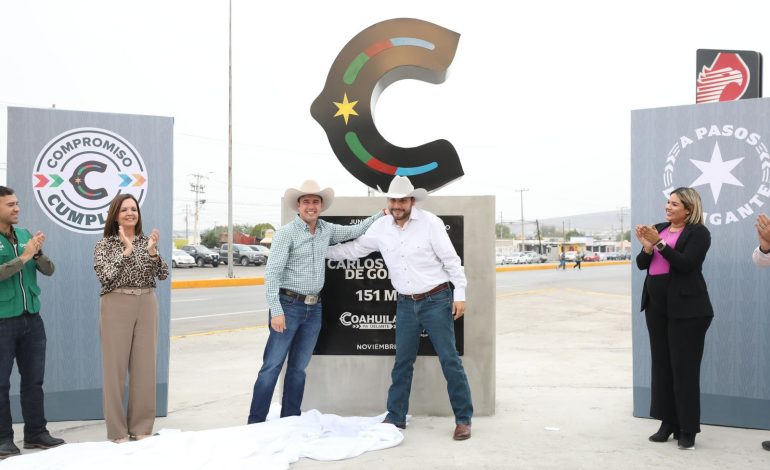 Construyendo en equipo entregamos las grandes obras en Coahuila: Manolo