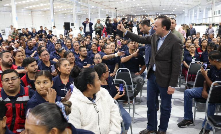 Siguen llegando nuevos empleos a Coahuila: Manolo