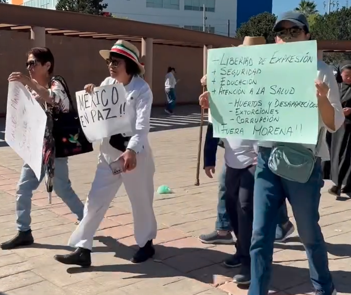 Saltillo se suma a la Marcha del 15N