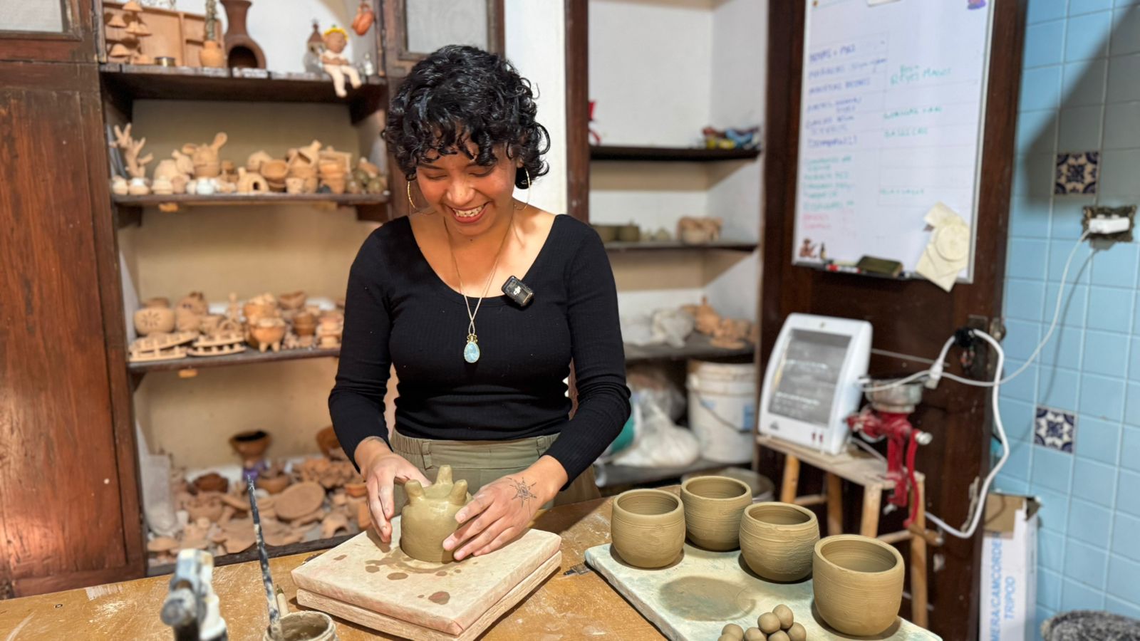 Estefanía Escobar: el arte del barro en Saltillo