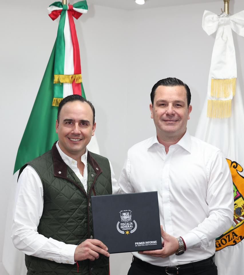 Trabajando en equipo fortalecemos la Fiscalía de Coahuila: Manolo