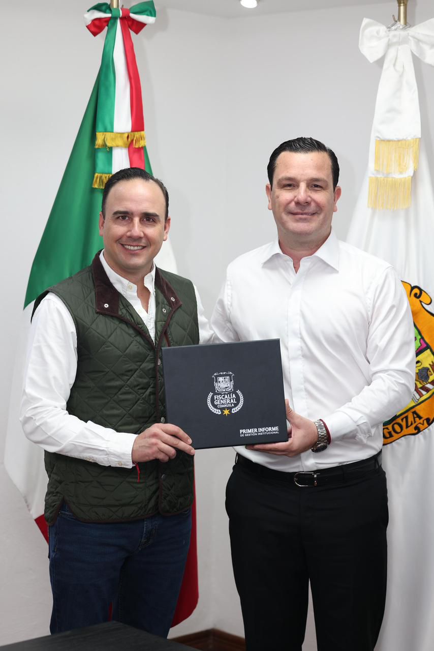 Trabajando en equipo fortalecemos la Fiscalía de Coahuila: Manolo