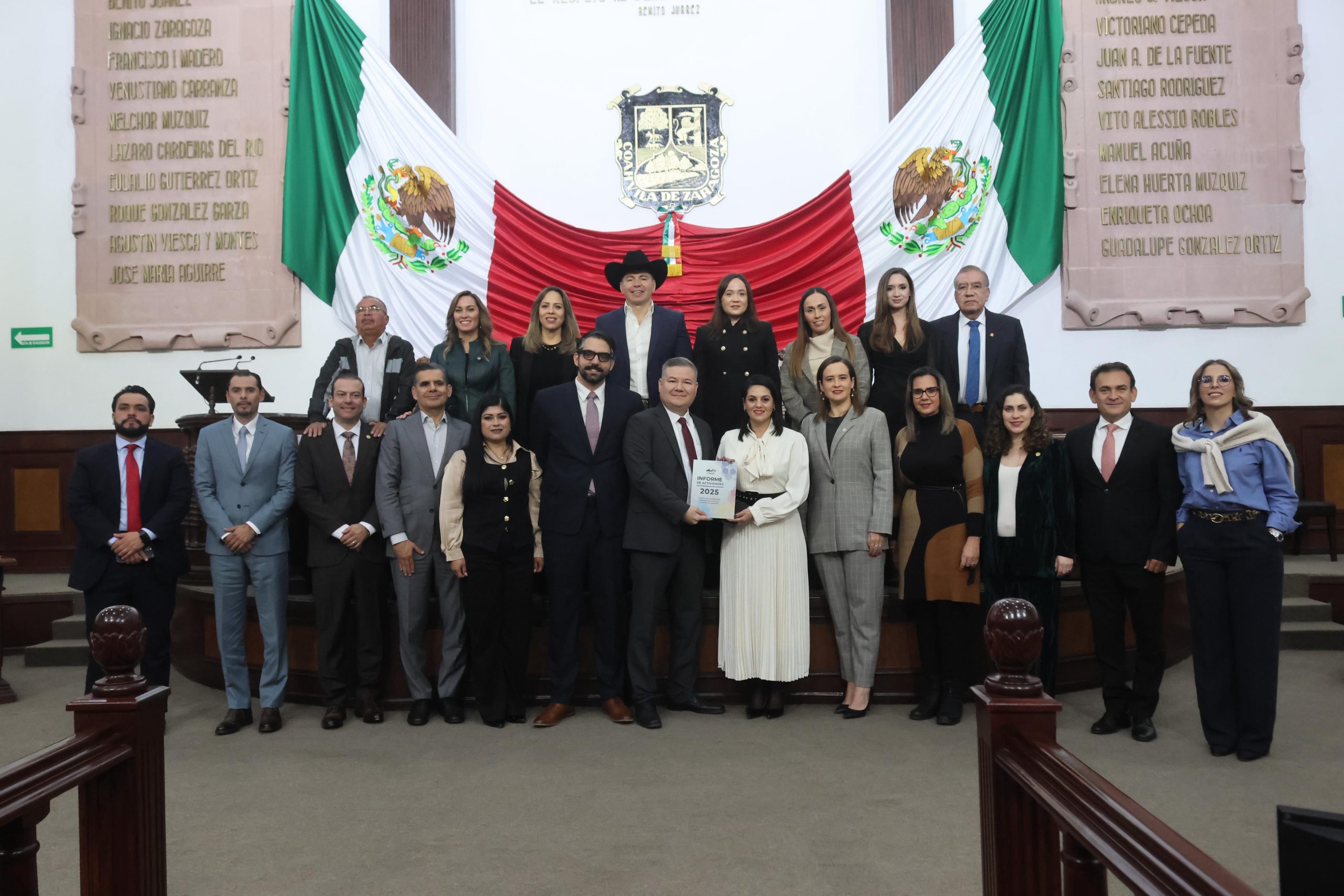 Recibe Congreso Informe de Derechos Humanos