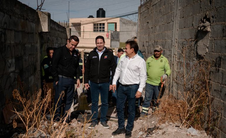 Anuncia Javier Díaz estrategia de rescate de callejones