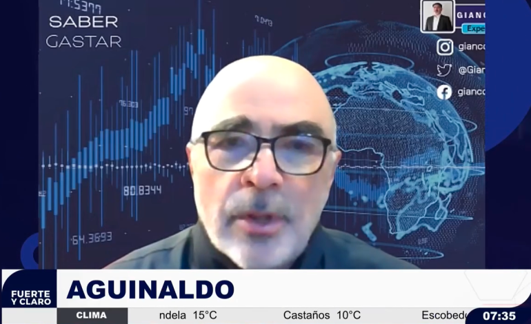 AGUINALDO / FINANZAS CON: GIANCO ABUNDIZ