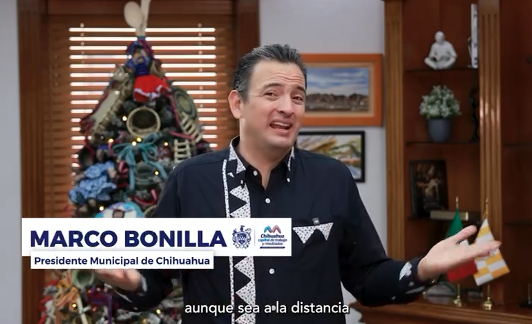 Reconoce Alcalde de Chihuahua trabajo de Javier Díaz en Saltillo