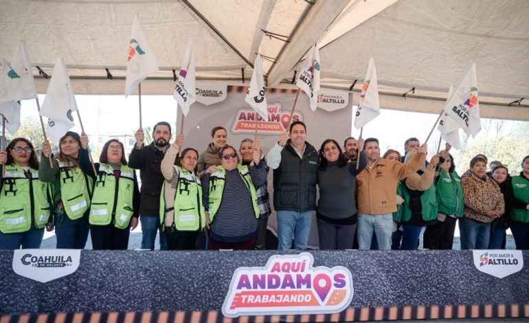 Sigue Javier Díaz rehabilitando vialidades