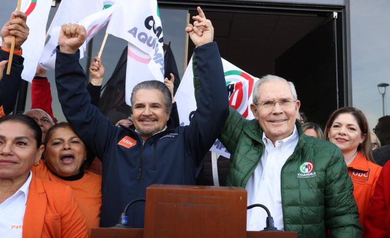 Sellan alianza el PRI y UDC 