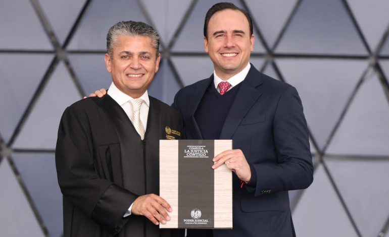 Coahuila es un estado de instituciones fuertes y echadas pa’delante: Manolo