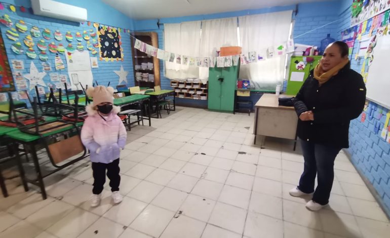 Congela frío regreso a clases