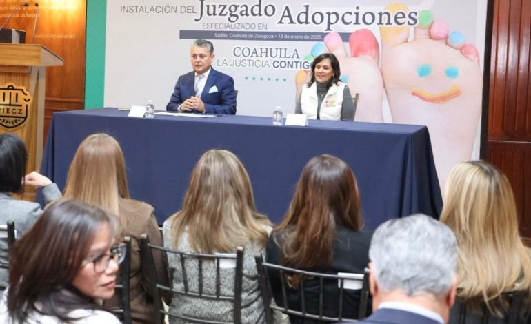 Arranca juzgado especializado en adopciones