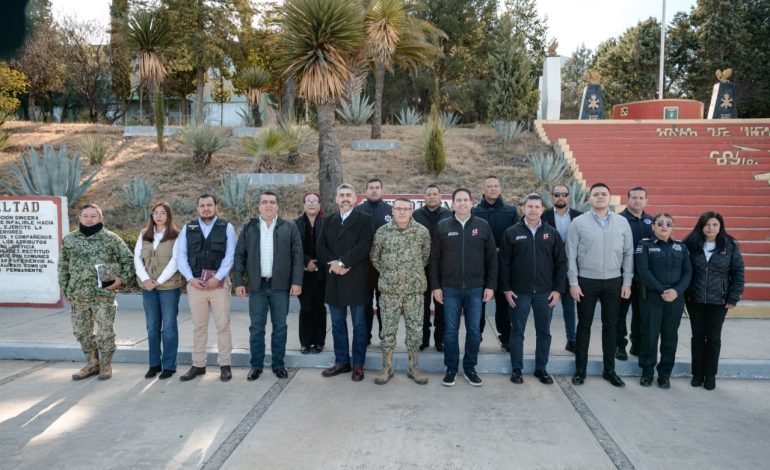 Reitera Javier Díaz compromiso coordinado por la seguridad