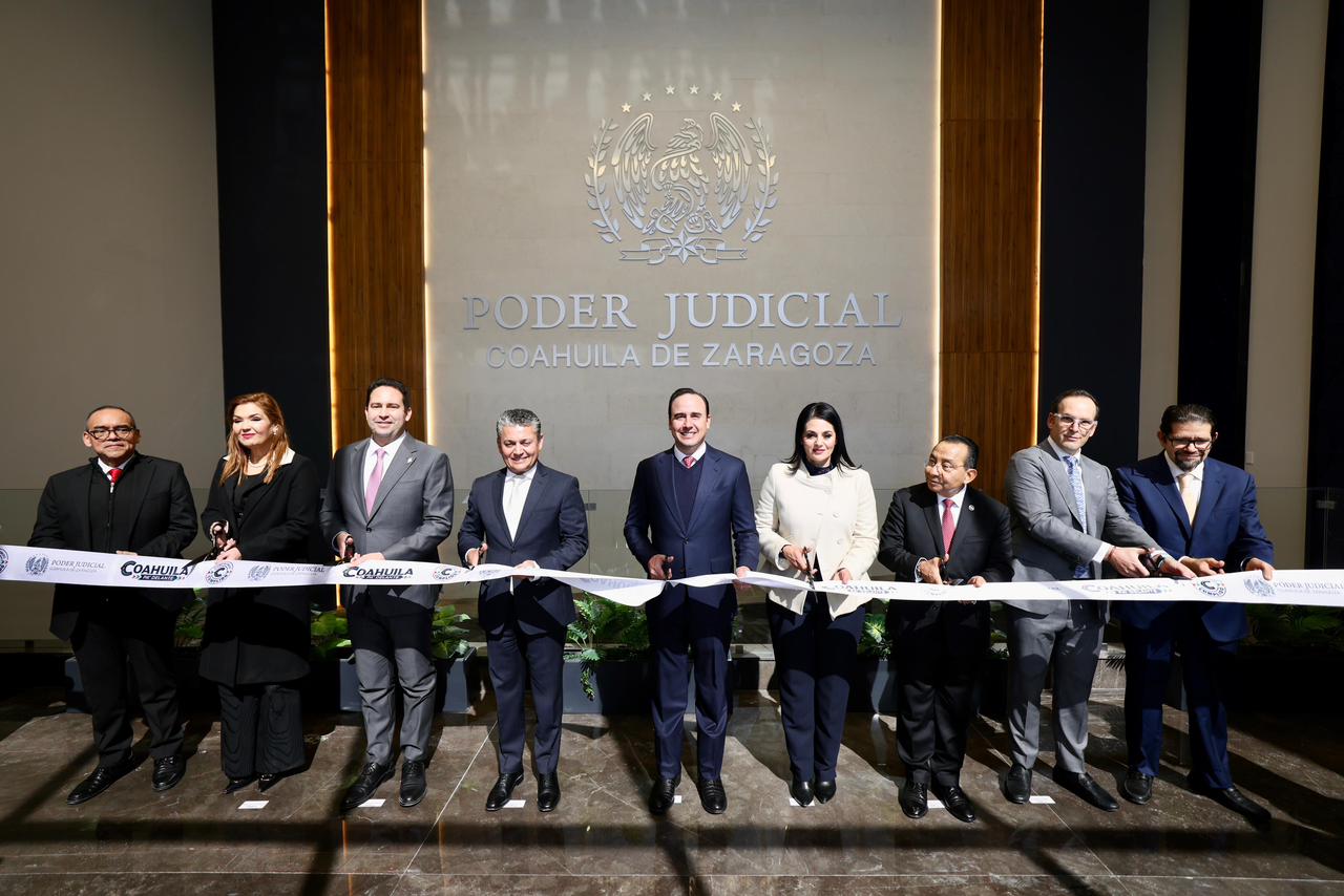Inauguran Ciudad Judicial en Saltillo