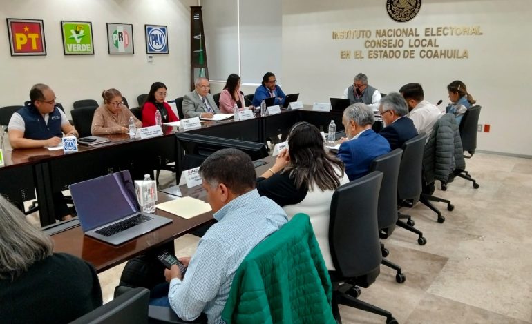 Garantiza INE elección segura en Coahuila
