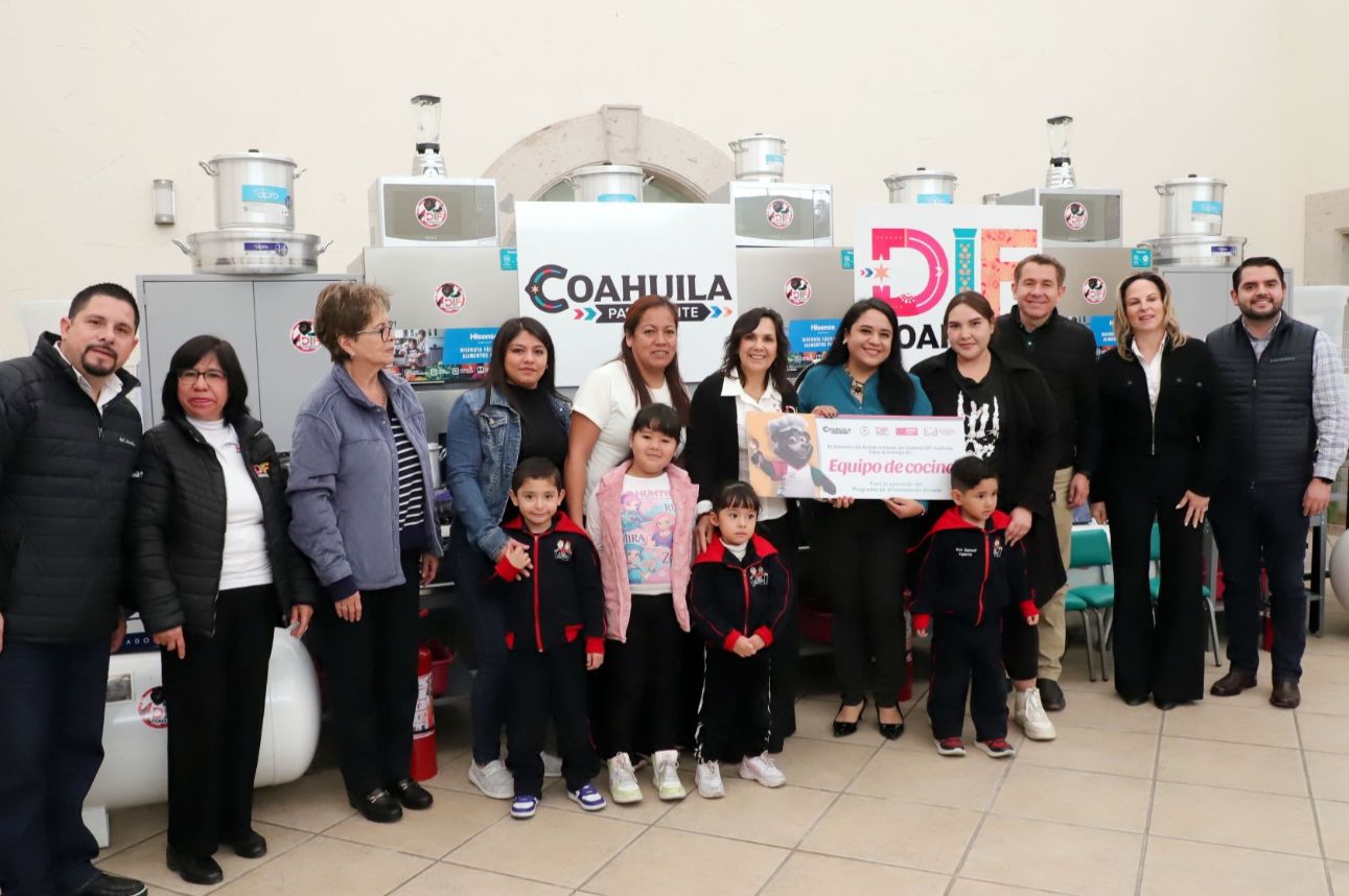 DIF Coahuila fortalece Programa de Alimentación Escolar