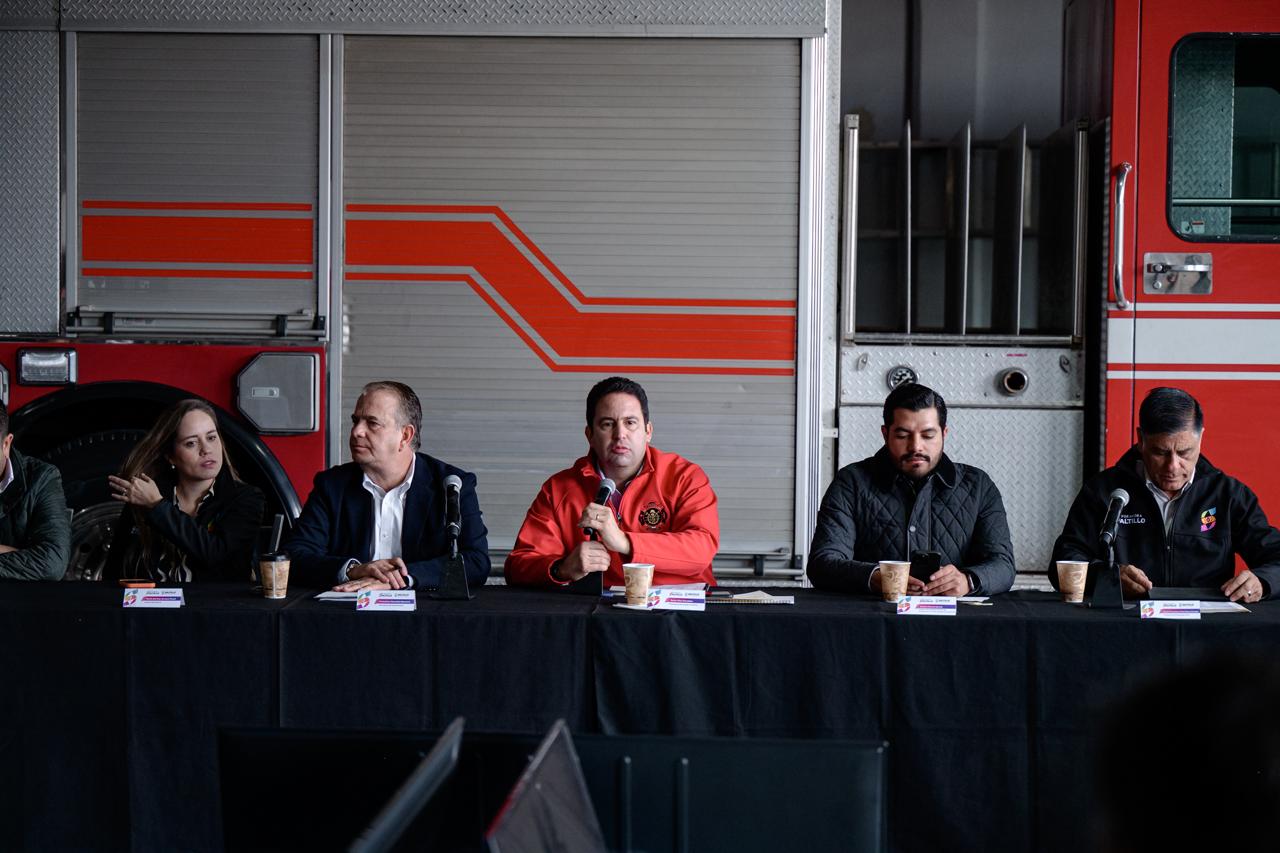 Lista, coordinación ante pronóstico de bajas temperaturas para Saltillo: Javier Díaz