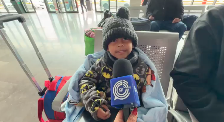 Alta afluencia de viajeros en la Central de Autobuses por cierre de año