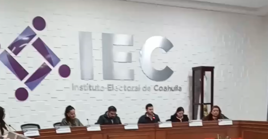 Sesiona Instituto Electoral de Coahuila (IEC)